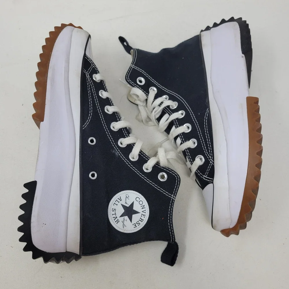 Converse Shoes Mens 7 W 8.5 Run Star Hike High Top Platform Sneakers 166800C - Picture 6 of 10
